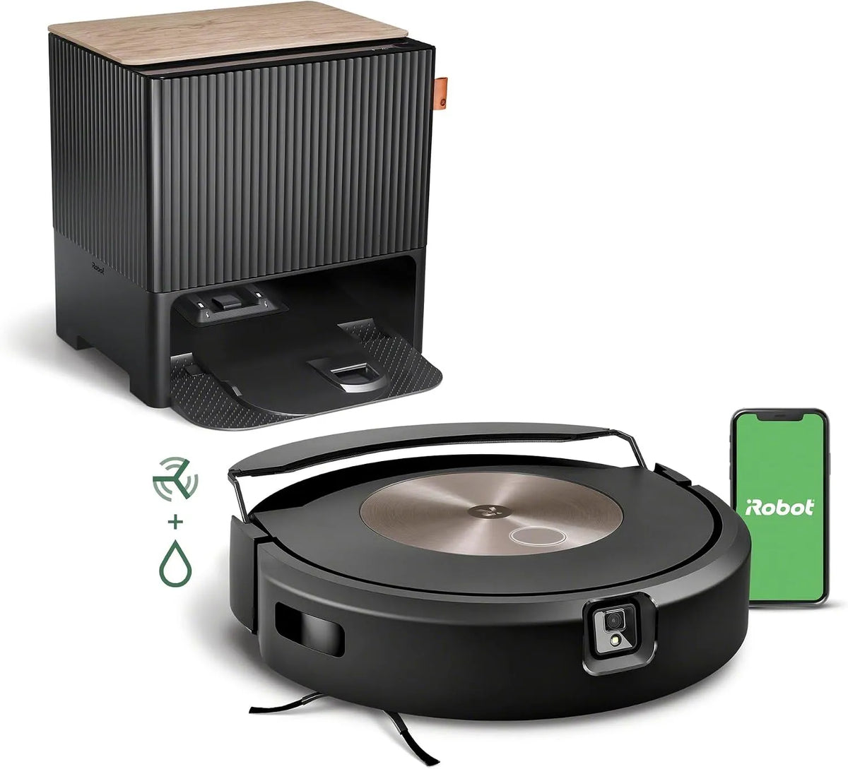 Modell Combo j9+ Saug- und Wischroboter mit autom. Absaug 4-Stufen-Reinigung iRobot Roomba, Kartierung, Nachfüllstation, Objekterkennung, vermeidung