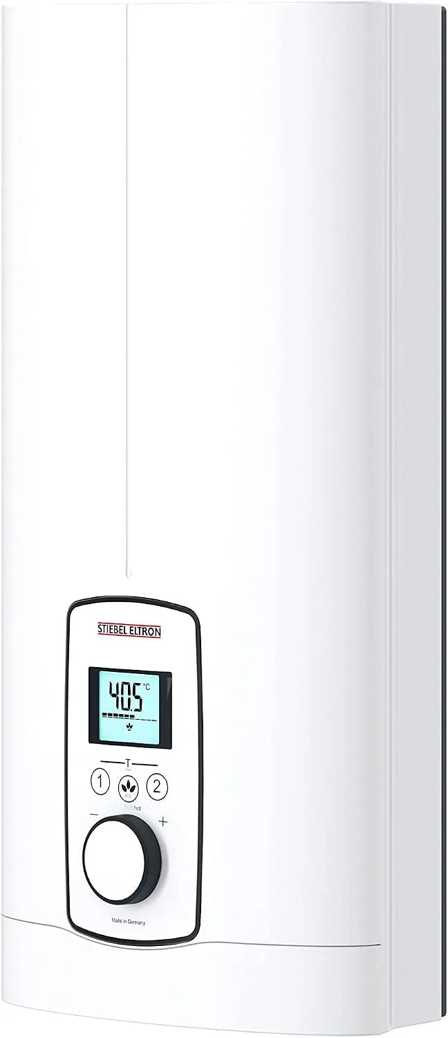 Elektronischer Durchlauferhitzer Plus DEL 27 236740 STIEBEL ELTRON, ECO-Modus, gradgenaue Wunschtemperatur über Drehwähler, LCD Display