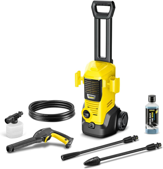 Kärcher Hochdruckreiniger, Druck: max. 110 bar, K 2 FJ, Fördermenge: 360 l/h, Gewicht: 4,2 kg, Flächenleistung: 20 m², Wasserfilter, HD-Pistole