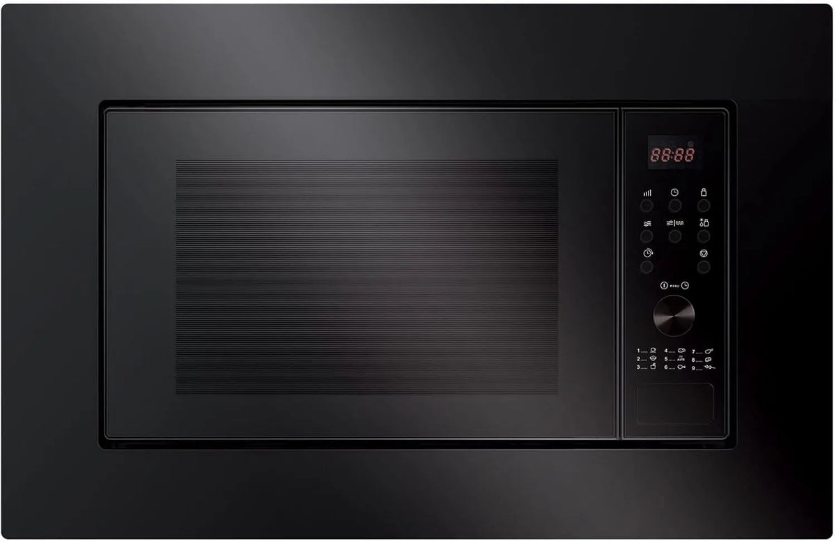 Amica Mikrowelle EMW 13170 S, Leistung 900 W, Fassungsvermögen 20 L Garraum, 9 Automatikprogramme, in Schwarz
