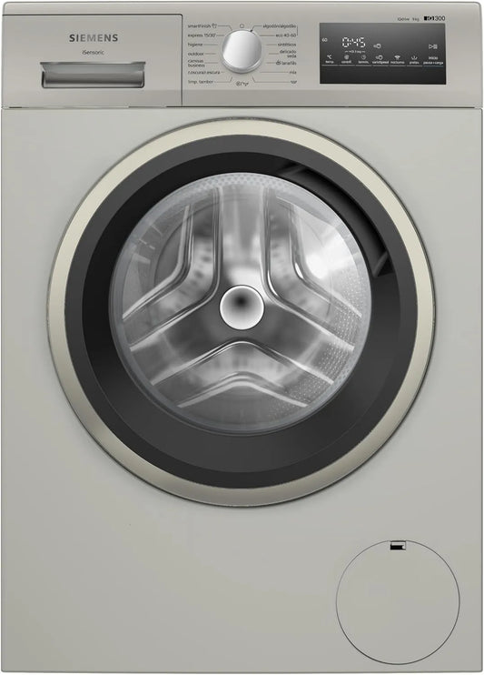 Siemens Waschmaschine iQ300 1400 WM14N29XEP, Frontbeladung, 9 kg, Outdoor-Programm, iQdrive-Motor, min, SmartFinish, Anti-Fingerabdruck-matt