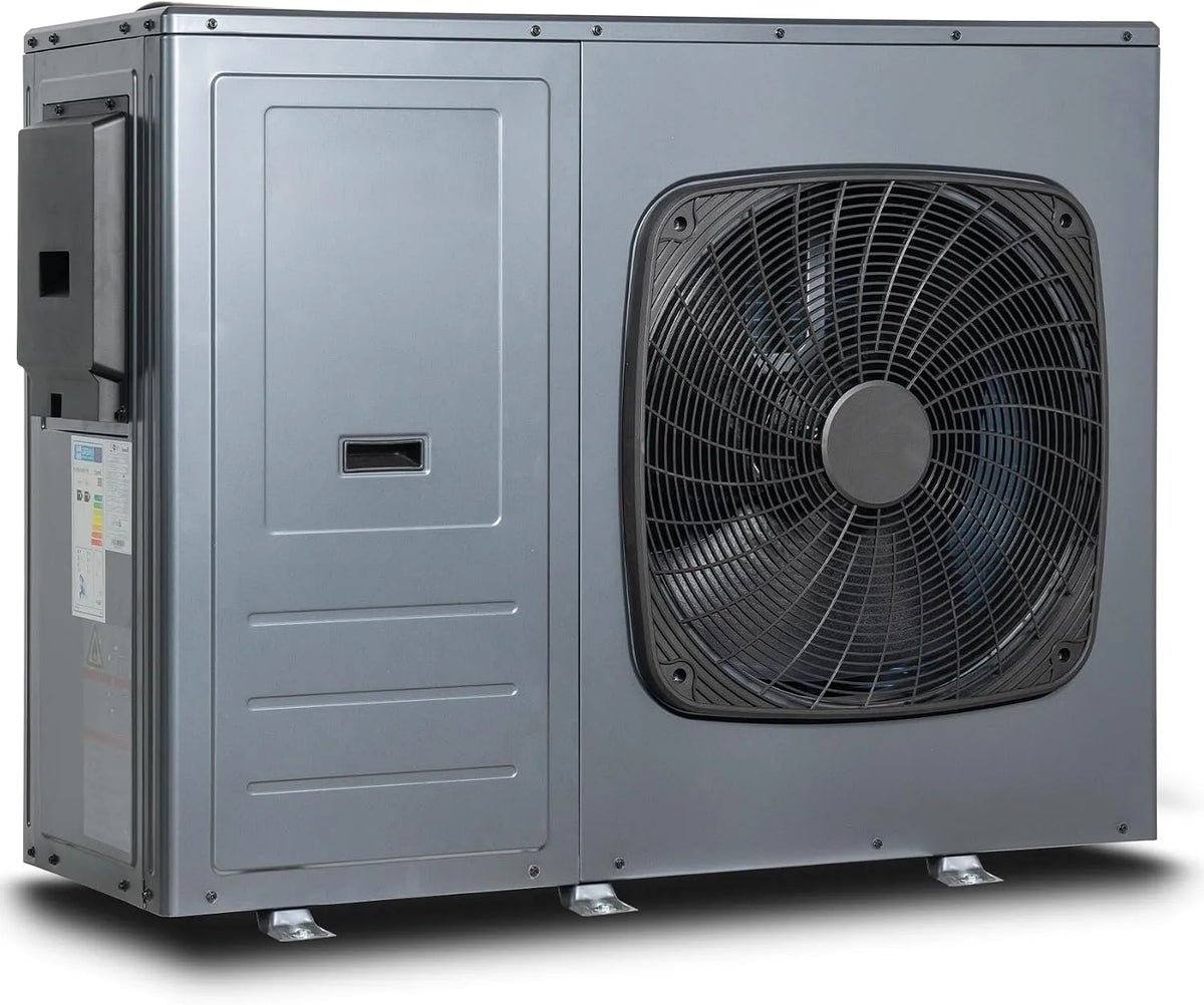 Modell R290 Smad Inverter Luft Wärmepumpe 220-240V, COP 4.8, 10KW, Warmwasser 30-60 ℃, Kühlung 5-25℃, Heizung 24-75℃, 50Hz, Silent-Modus, monoblock