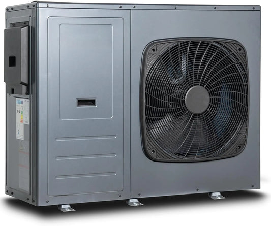 Modell R290 Smad Inverter Luft Wärmepumpe 220-240V, COP 4.8, 10KW, Warmwasser 30-60 ℃, Kühlung 5-25℃, Heizung 24-75℃, 50Hz, Silent-Modus, monoblock