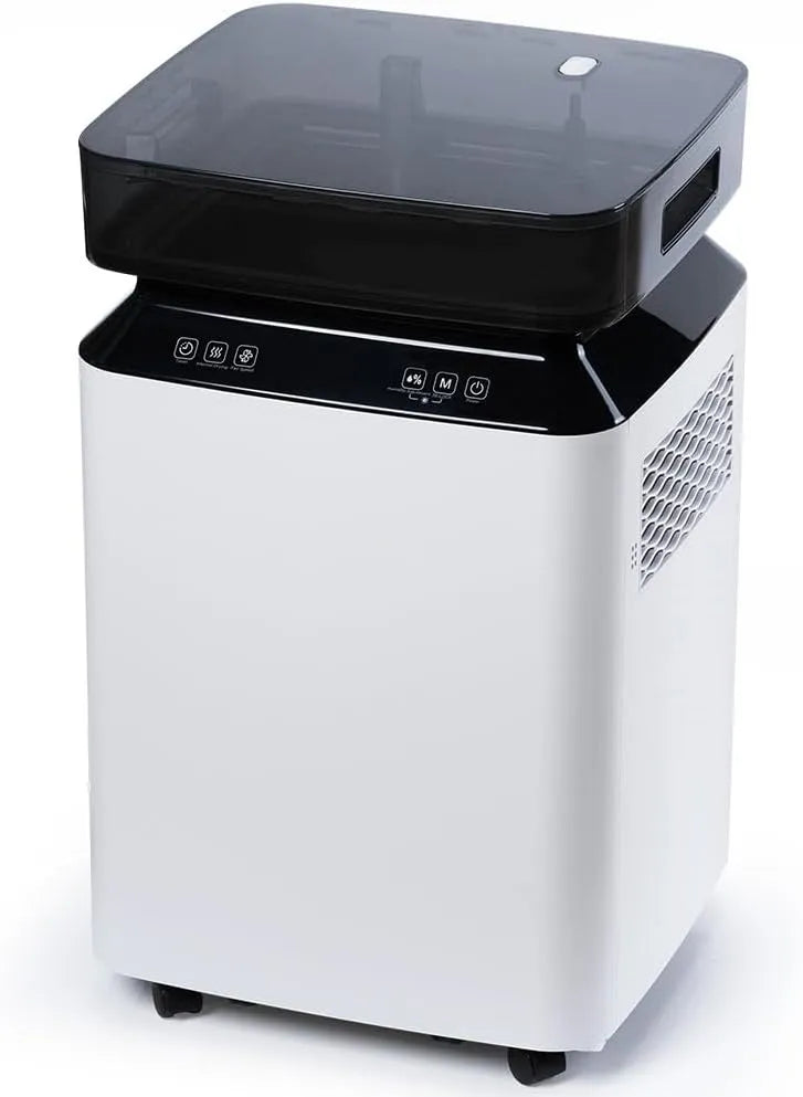 Luftentfeuchter, Tag Kompressor-Entfeuchter mit Schlauch 8L Tank 400m³, Elektrisch mit Pumpe: 80L, 80L/Tag, 400m³/h, Fassungsvermögen 80L, Wohnung