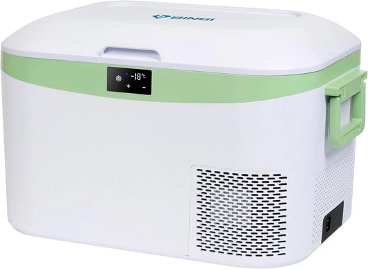 Kompressor HC-12P1 BINGI, Spannung 24V DC und 110~240V AC Elektrische Kühlschrank Gefrierbox für Auto LKW Picknick Camping und Heimgebrauch